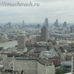 панорамный вид на Лондон с Лондонского Ока
